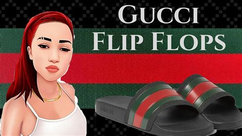 gucci flip flop parole|Gucci Flip Flops sample.